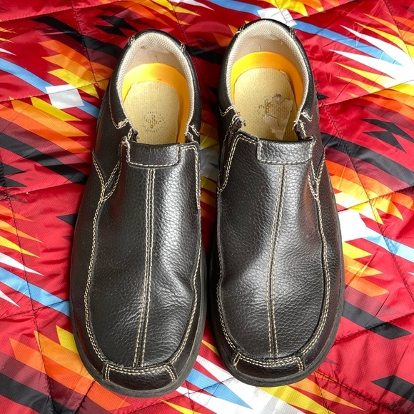 Dr Martens Men Shoe Colton Size 11M Brown Casual Slip On Loafer - Picture 2 of 5